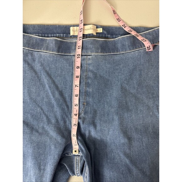 Soft Surroundings Pull On Elastic Waist Jeans Women's Size 1X (READ DESCRIPTION) - Picture 10 of 12